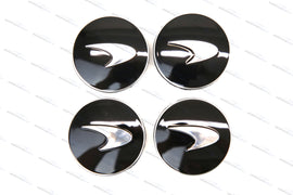 MCLAREN BLACK CENTRE CAPS SET 13B0955CP