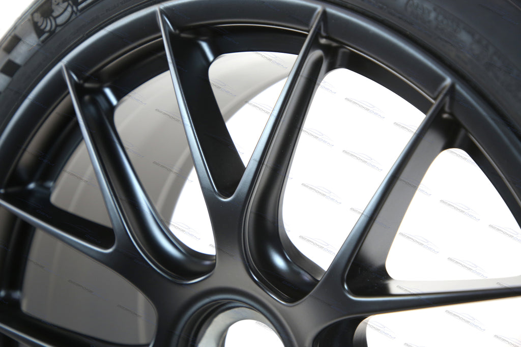 PORSCHE 991.2 GT2-RS WEISSACH MAGNESIUM WHEELS PACKAGE - BLACK