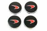 MCLAREN CENTRE CAPS CARBON-RED