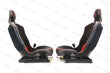 Load image into Gallery viewer, LAMBORGHINI HURACAN PERFORMANTE CARBON FIBRE BUCKET SEATS IN BLACK-RED
