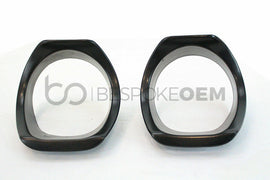 MCLAREN 675LT EXHAUST SURROUND TRIM BLACK (PAIR)