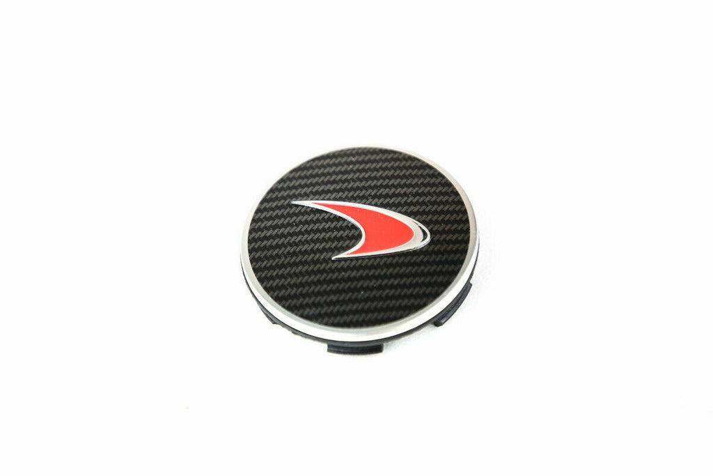 MCLAREN CENTRE CAPS CARBON-RED