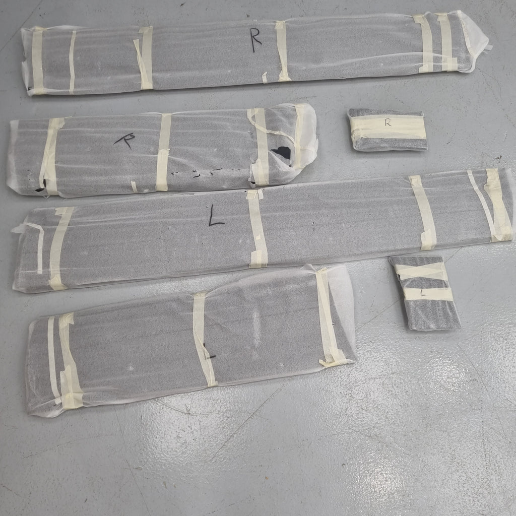 PORSCHE CAYENNE 2012+ 958 DOOR TRIM MOULDING SET (6 PIECES) 7P5839787J