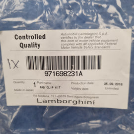 Lamborghini URUS Brake Caliper Retaining Springs Front 971698231A