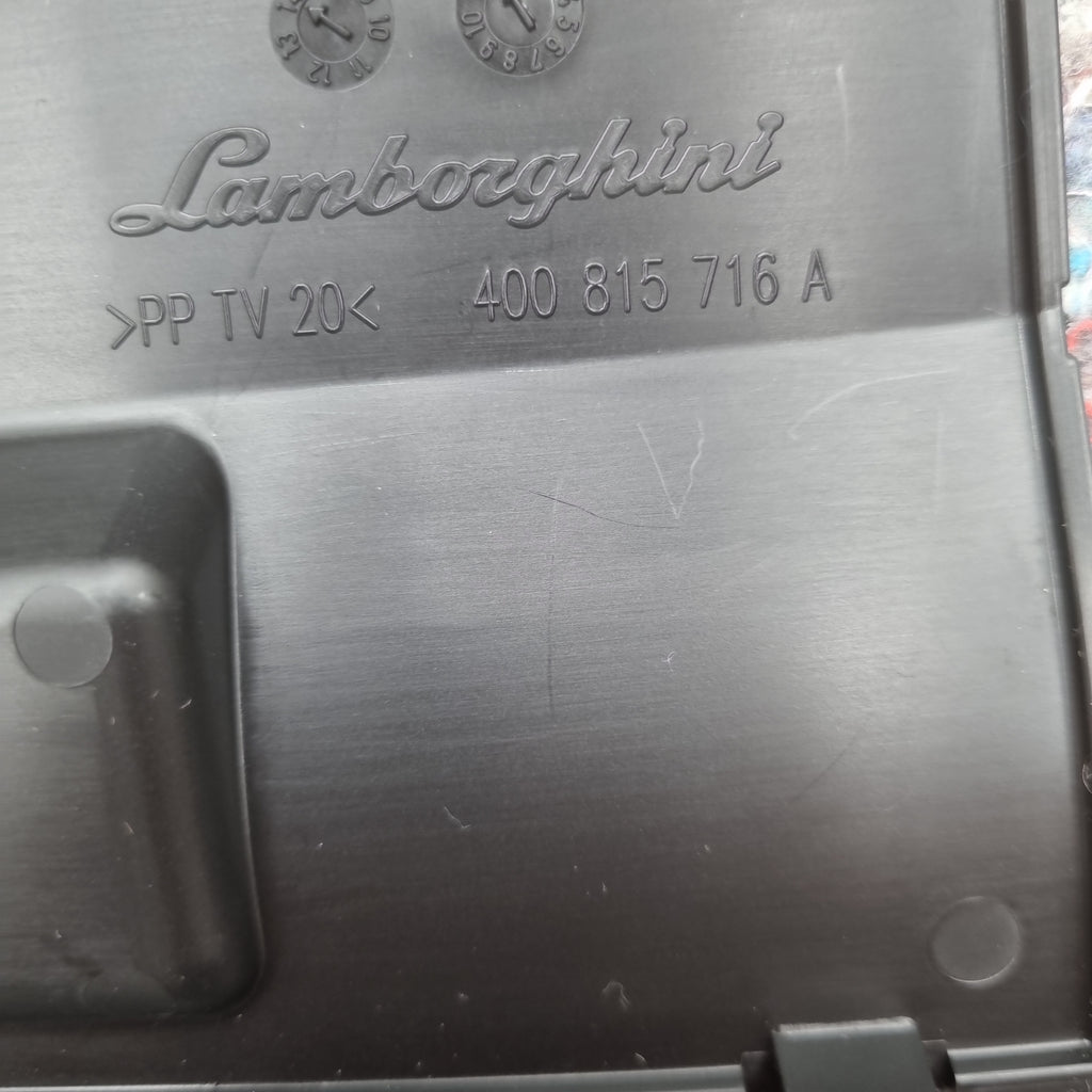 Lamborghini Gallardo Under Windscreen Right Cover Trim 400815716A