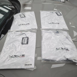 LAMBORGHINI WHITE URUS T-SHIRT - LARGE