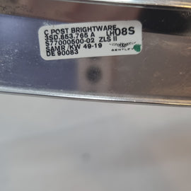 BENTLEY CONTINENTAL Rear Left Window Trim used 3SD853765A