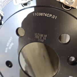 MCLAREN 394MM FRONT CERAMIC DISC ROTOR  11C0674CP