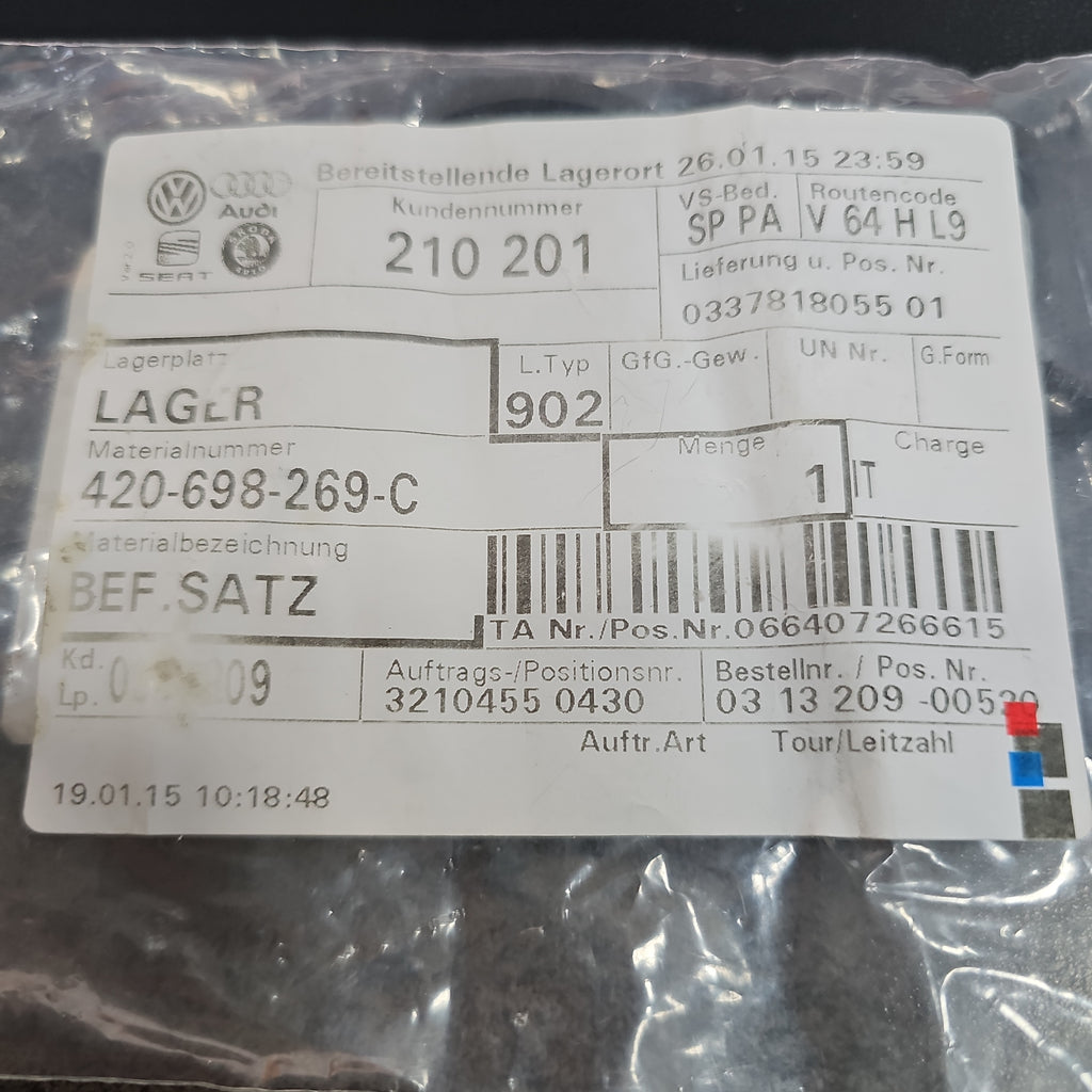Lamborghini Huracan Evo Coupe  SET OF SECURING PARTS 420698269C