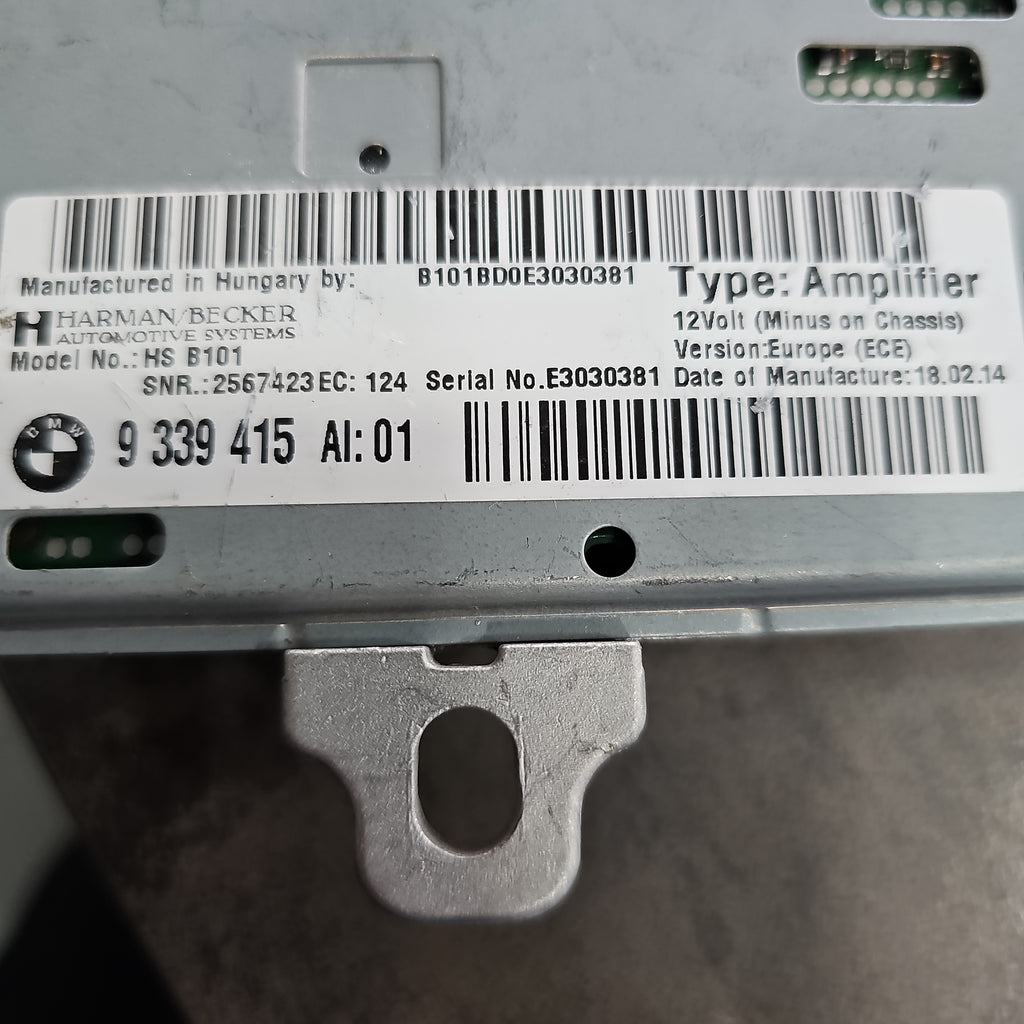 BMW F10 M5 Harman Becker Audio Amplifier 9312592