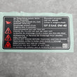 Load image into Gallery viewer, BENTLEY SIGN &quot;CAUTION&quot; *OVER 3Y0010039D