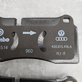 Lamborghini Gallardo LP560 Rear Brake Pad Set 420698451B