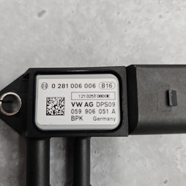 LAMBORGHINI AVENTADOR  DIESEL PARTICULATE FILTER PRESSURE DIFFERENCE SENSOR 059906051A