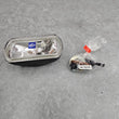Load image into Gallery viewer, HELLA Spotlight Left, H3, Black, White, Halogen, with high beam  1FB 007 360-031
