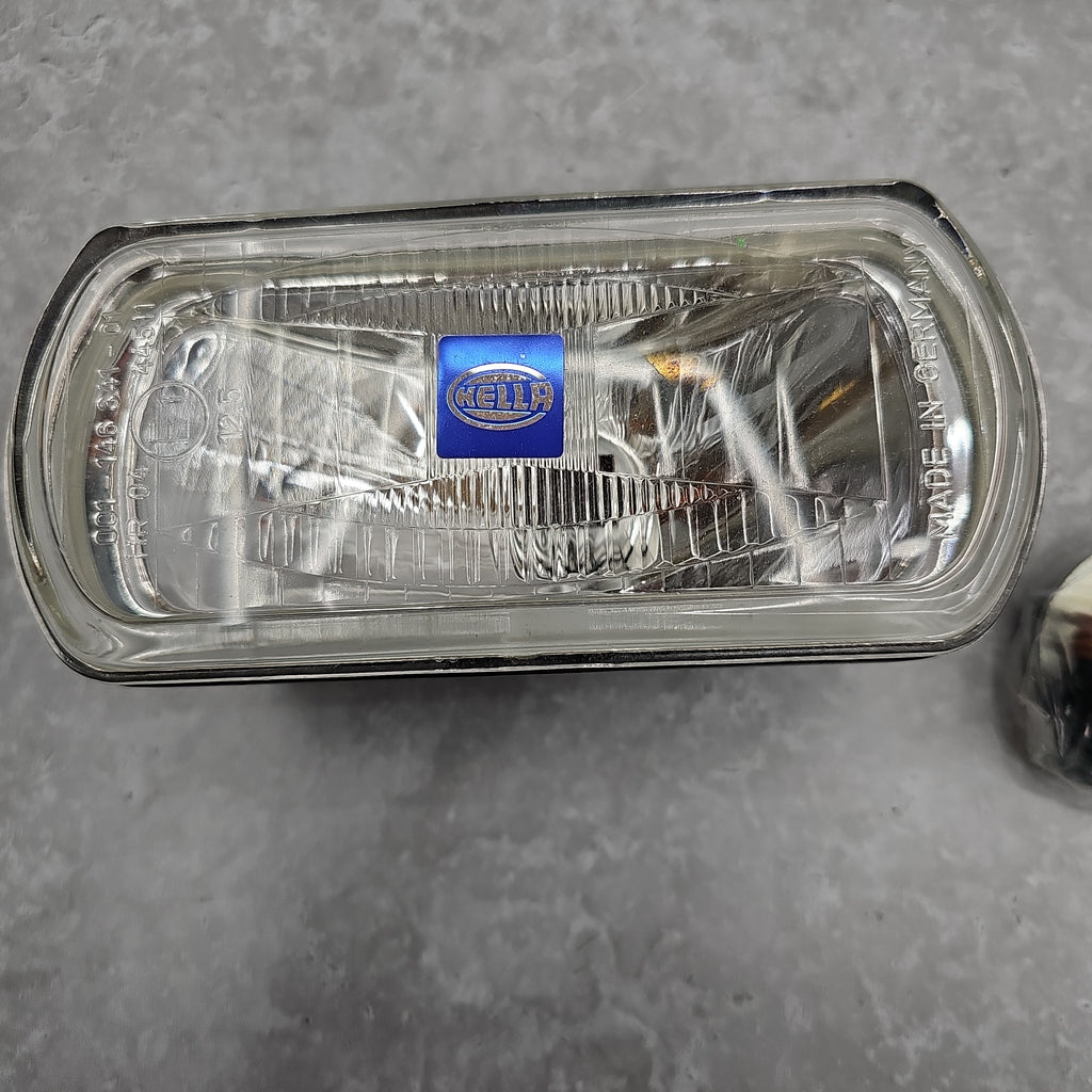 HELLA Spotlight Left, H3, Black, White, Halogen, with high beam  1FB 007 360-031