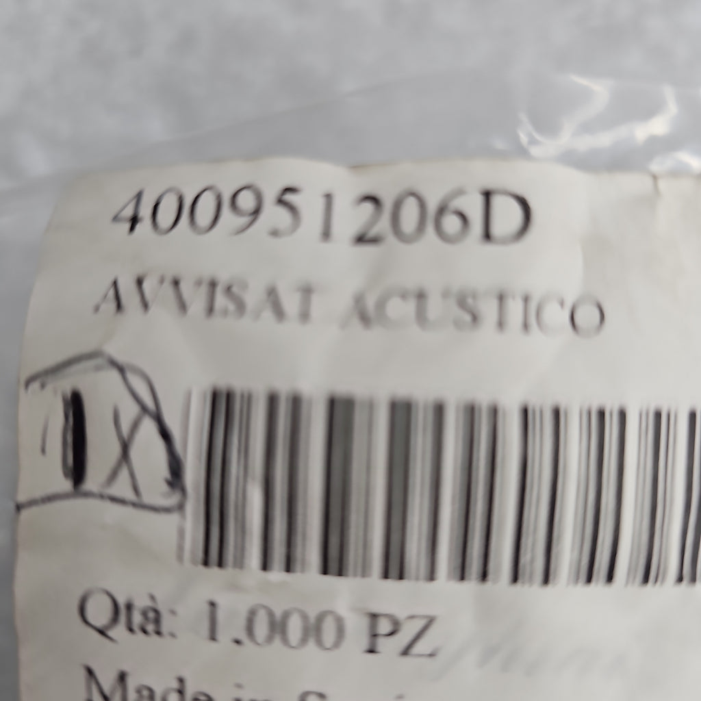 Genuine Lamborghini Part  HORN WITH BRACKET 400951206D