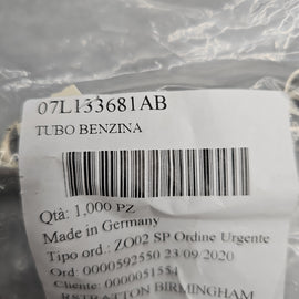 LAMBORGHINI Huracan Evo Coupe FUEL PIPE 07L133681AB