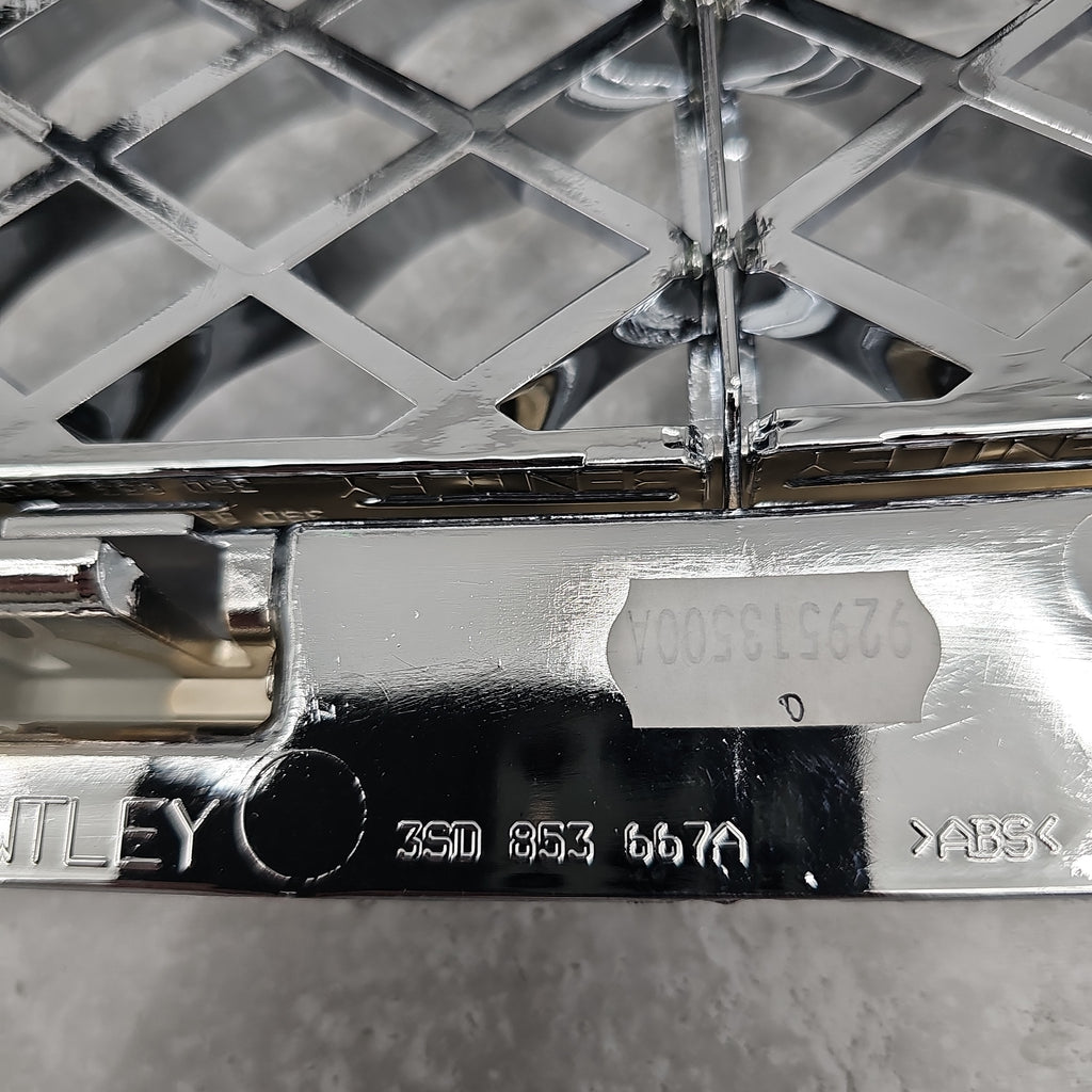 BENTLEY CONTINENTAL GT 2019+ FRONT CENTRE MAIN GRILL (CHROME) 3SD853667A