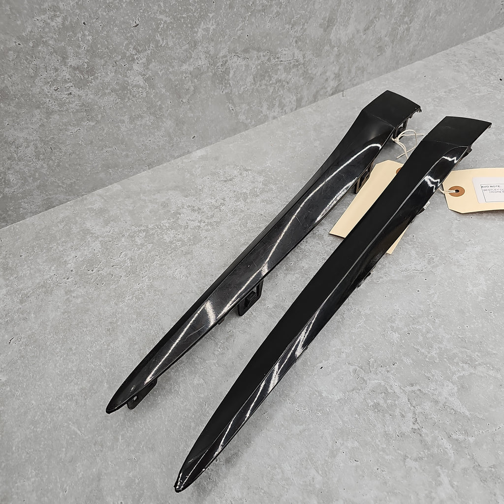 BENTLEY CONTINENTAL GT/GTC Left/Right Hand Rear Chrome Bumper Trim pair 3W3807819/3W3807820