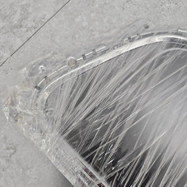 BENTLEY CONTINENTAL 2019+ REAR BUMPER PLATE CARRIER WITH CHROME TRIM 3SE807989