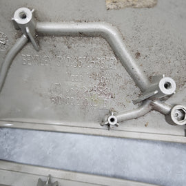 BENTLEY CONTINENTAL OFF SIDE DOOR WING MIRROR ASSEMBLY SILVER 3Y0857538B