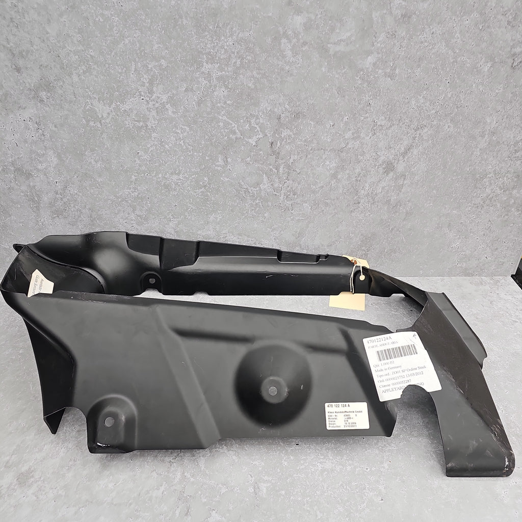 Lamborghini Aventador LP700 Coupe RH WATER RADIATOR CONVEYOR AIR DUCT 470122124A