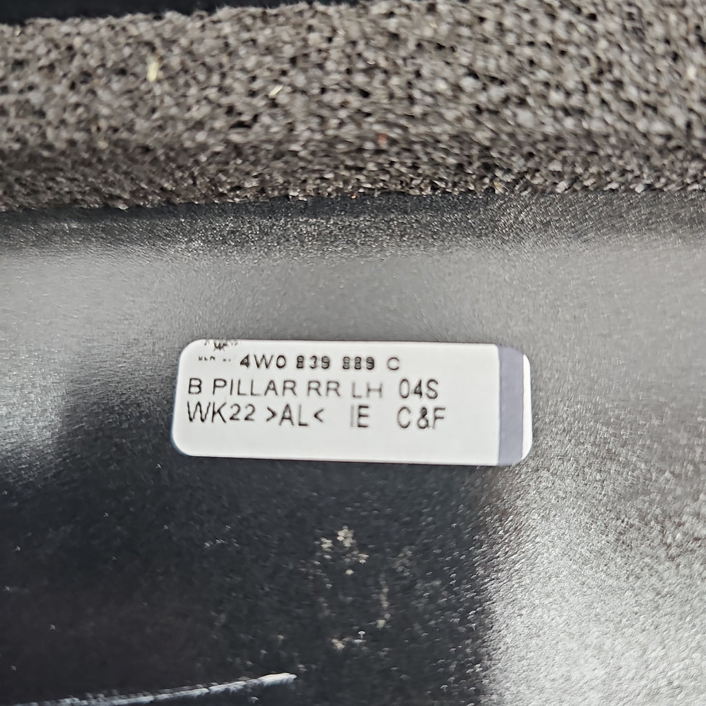 BENTLEY B-PILLAR COVER PLATE LEFT HAND 4W0839889C