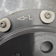 Load image into Gallery viewer, PORSCHE CAYENNE TURBO FRONT LEFT CERAMIC ROTOR 440MM 9Y0615301AE