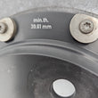 Load image into Gallery viewer, PORSCHE CAYENNE TURBO FRONT LEFT CERAMIC ROTOR 440MM 9Y0615301AE