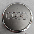 Load image into Gallery viewer, AUDI ALLOY WHEEL SILVER GREY CENTER HUB CAP LOGO 69MM 8T0601170A