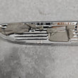 Load image into Gallery viewer, BENTLEY CONTINENTAL CHROME LH/RH FENDER TRIMS 3W8853517G/518G