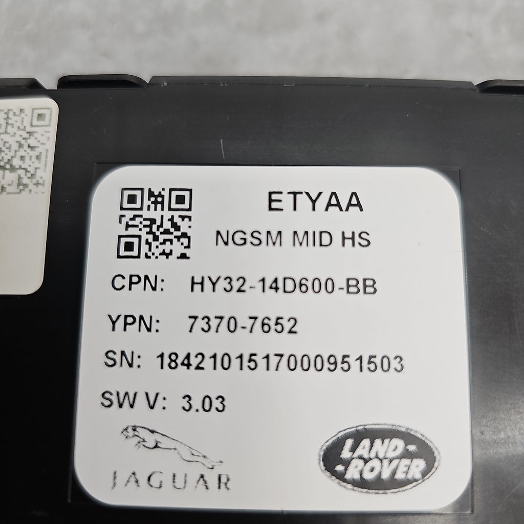 RANGE ROVER SPORT L494 2018 SEAT ECU CONTROL MODULE HY32-14D600-BB