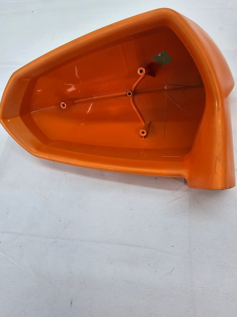 Lamborghini gallardo wing mirror cover left/right orange used 2004-2008  LB10320001/2