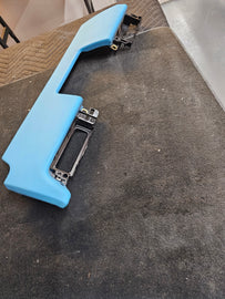 LAMBORGHINI HURACAN CENTER CONSOLE TRIM SET BLUE LEATHER 4T2858793E