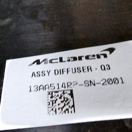 MCLAREN 600LT CARBON REAR DIFFUSER 13AA514RP