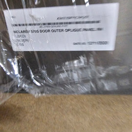 MCLAREN 570S DOOR OUTER APPLIQUE - RH 13AB027CP (BLADE SILVER)