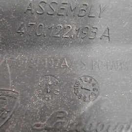 LAMBORGHINI AVENTADOR LEFT UPPER AIR DUCT GUIDE 470122193A