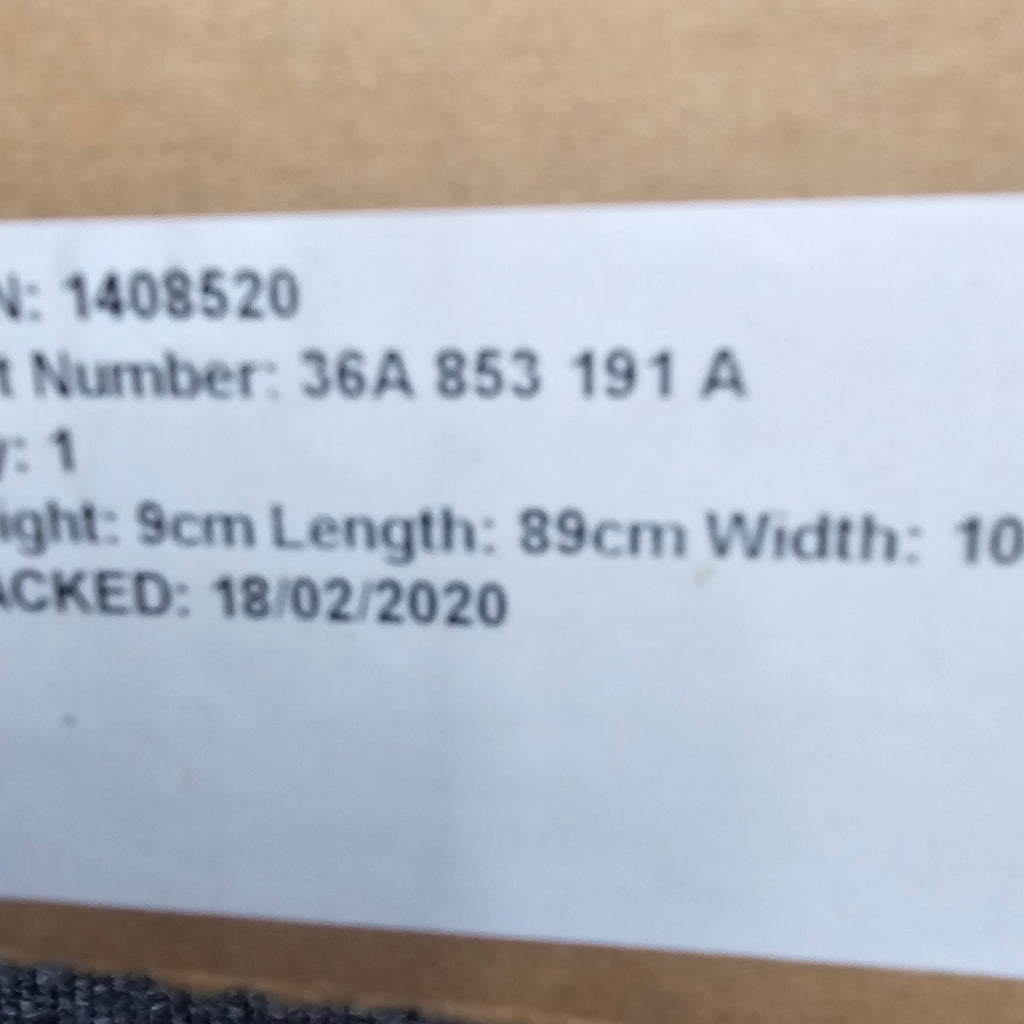 BENTLEY TRIM STRIP BLACK FOR DOOR 36A853191A