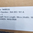 Load image into Gallery viewer, BENTLEY TRIM STRIP BLACK FOR DOOR 36A853191A