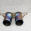 Load image into Gallery viewer, SOUL 14-19 PORSCHE GT3 BOLT-ON RESONATED TURN DOWN EXHAUST POR.991GT3.MUFTIP