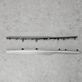 PORSCHE MACAN ALUMINIUM MOLDING FOR FRONT RIGHT / LEFT DOOR TRIMS 95 B.867.409.E U03/410.E U03