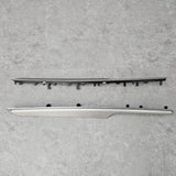 PORSCHE MACAN ALUMINIUM MOLDING FOR FRONT RIGHT / LEFT DOOR TRIMS 95 B.867.409.E U03/410.E U03