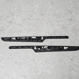 PORSCHE MACAN ALUMINIUM MOLDING FOR FRONT RIGHT / LEFT DOOR TRIMS 95 B.867.409.E U03/410.E U03