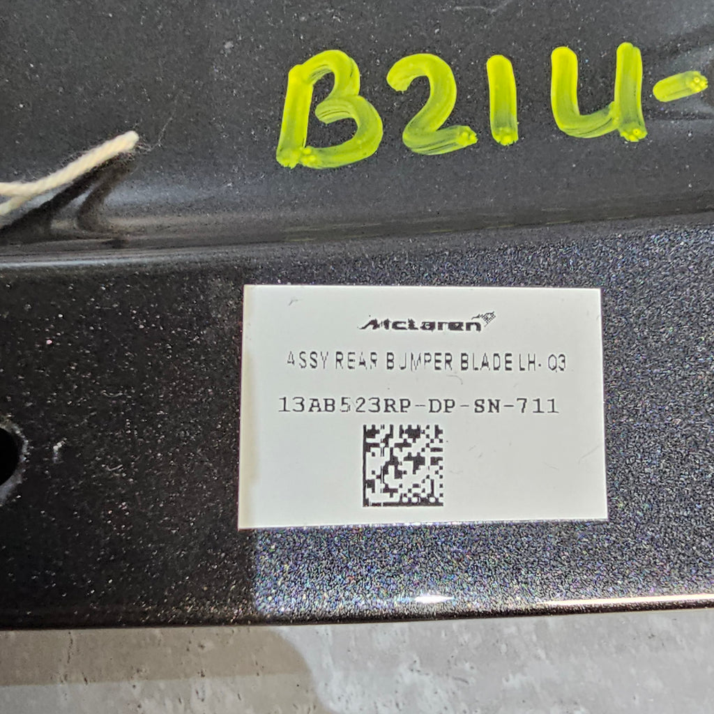 MCLAREN 600LT REAR BUMPER BLADE - LH 13AB523RP