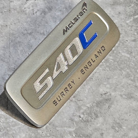 MCLAREN 540C INTERIOR BADGE - SILVER/ BLUE 13NA396CP