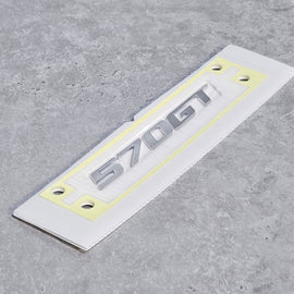 MCLAREN 570GT SIDE SKIRT BADGE EMBLEM