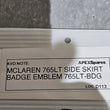 Load image into Gallery viewer, MCLAREN 765LT SIDE SKIRT BADGE EMBLEM 765LT-BDG