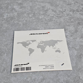 MCLAREN 720S WORLD MAP DISC 14MA029CP