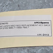Load image into Gallery viewer, MCLAREN MSO RED REPLACEMENT KEY BACK FOR 570S/ 600LT/ 720S/ 765LT