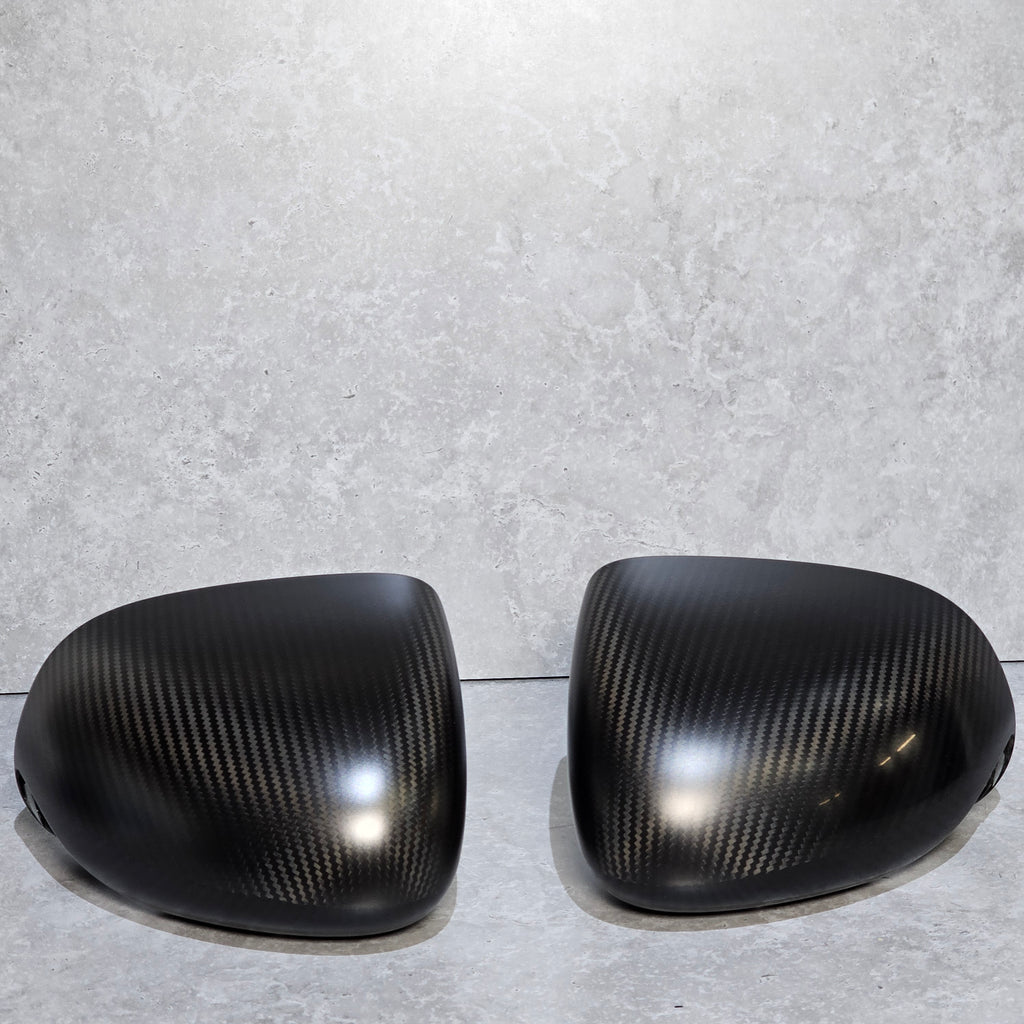 MCLAREN 720S MATT CARBON MIRROR CAPS COVERS 14A3465CP / 14A3466CP